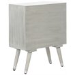 Safavieh Brandy 1-Drawer Bedroom Nightstand in Gray