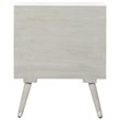 Safavieh Brandy 1-Drawer Bedroom Nightstand in Gray