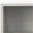 Safavieh Brandy 1-Drawer Bedroom Nightstand in Gray