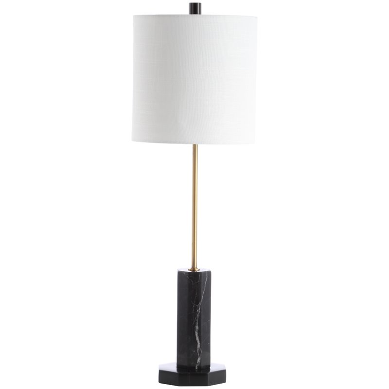 Safavieh Zackary Table Lamp in Black and Off White