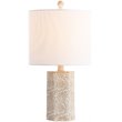 Safavieh Eliseo Table Lamp in Beige and Off White