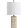 Safavieh Eliseo Table Lamp in Beige and Off White