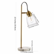 Safavieh Gibson Table Lamp in Gold and White