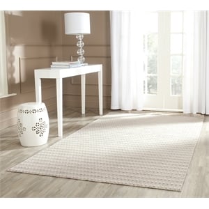 Safavieh Himalaya 6' X 9' Hand Loomed Wool Rug in Beige