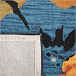 Safavieh Jardin 3' X 5' Hand Tufted Multicolored Wool Rug in Black