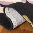 Safavieh Jardin 4' X 6' Hand Tufted Multicolored Wool Rug in Black
