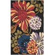 Safavieh Jardin 5' X 8' Hand Tufted Multicolored Wool Rug in Black