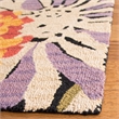 Safavieh Jardin 5' X 8' Hand Tufted Multicolored Wool Rug in Black