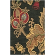 Safavieh Jardin 3' X 5' Hand Tufted Multicolored Wool Rug in Black