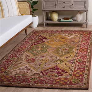 Safavieh Heritage 5' x 8' Multicolored Hand Tufted Wool Rug