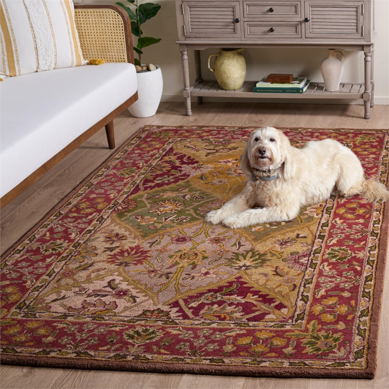 Safavieh Heritage 5' x 8' Multicolored Hand Tufted Wool Rug