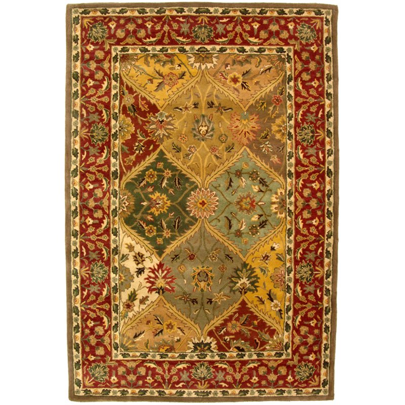 Safavieh Heritage 6' x 9' Multicolored Hand Tufted Wool Rug