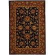 Safavieh Heritage 4' x 6' Hand Tufted Wool Rug in Black and Red