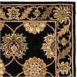 Safavieh Heritage 4' x 6' Hand Tufted Wool Rug in Black