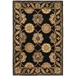 Safavieh Heritage 4' x 6' Hand Tufted Wool Rug in Black
