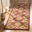 Safavieh Heritage 8' Round Hand Tufted Wool Rug in Black