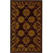 Safavieh Heritage 3' x 5' Hand Tufted Wool Rug in Maroon