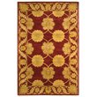 Safavieh Heritage 6' x 9' Hand Tufted Wool Rug in Maroon