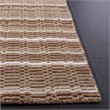 Safavieh Himalaya 4' x 6' Hand Loomed Wool Rug in Natural