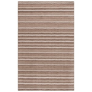 Safavieh Himalaya 5' x 8' Hand Loomed Wool Rug in Natural