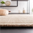 Safavieh Himalaya 6' x 9' Hand Loomed Wool Rug in Natural