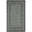 Safavieh Impressions 3' x 5' Hand Loomed Wool Rug in Charcoal and Blue