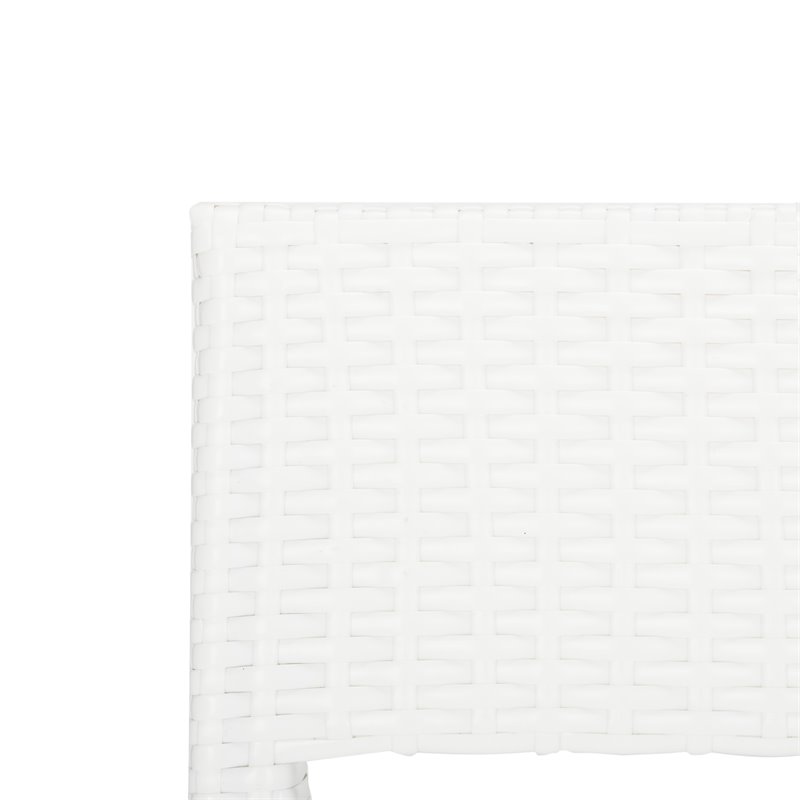 safavieh landry 30&quot contemporary rattan indoor/outdoor bar stool in white