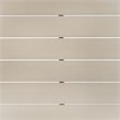 Safavieh Beldan Wood/Metal Outdoor Dining Table in Distressed Taupe Gray