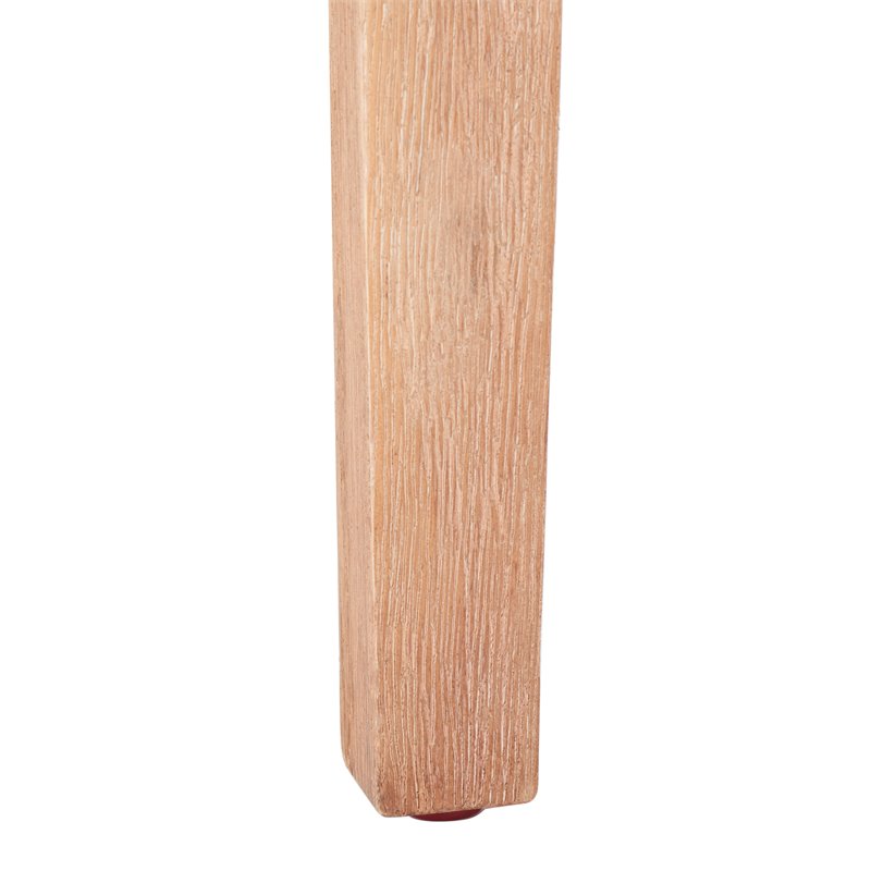 Safavieh Serka Acacia Wood/Sandstone Side Table in Natural and Black