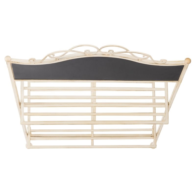Safavieh Natum Metal Outdoor/Garden Pland Stand in Pearl White