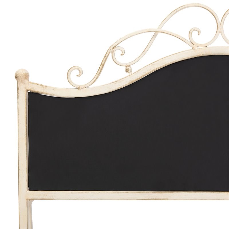 Safavieh Natum Metal Outdoor/Garden Pland Stand in Pearl White