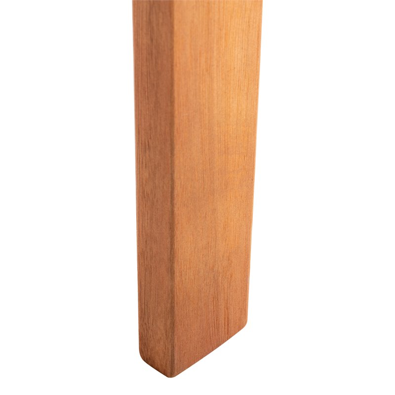 Safavieh Randor Eucalyptus Wood Outdoor Folding Table in Natural