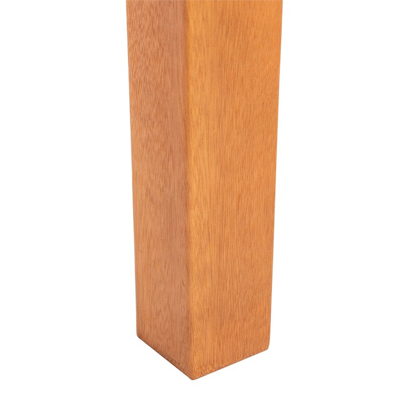Safavieh Marson Contemporary Eucalyptus Wood Outdoor Dining Table in Natural