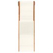 Safavieh Ralden Eucalyptus Wood/Polyester Outdoor Sun Lounger in Natural/Beige