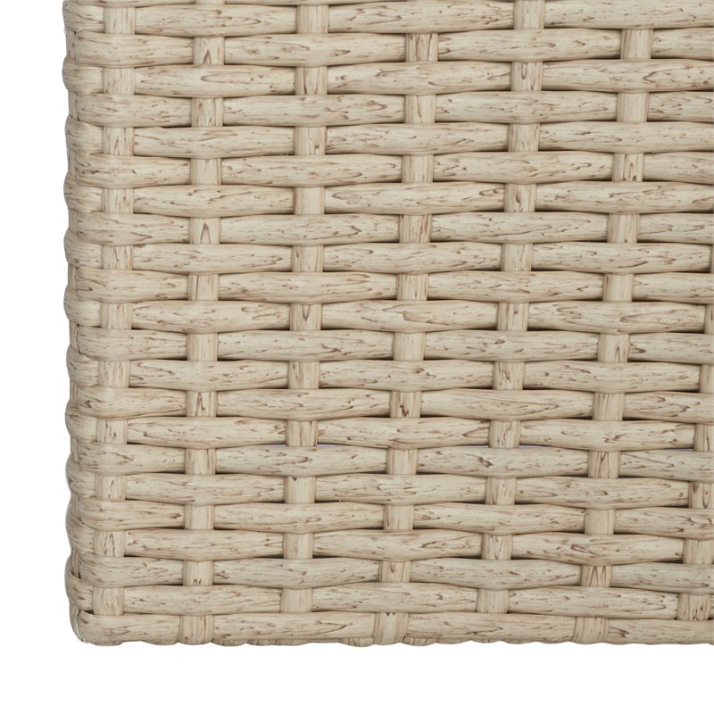 Safavieh Rita Polyester Fabric/Foam Outdoor Flower Rack in Beige