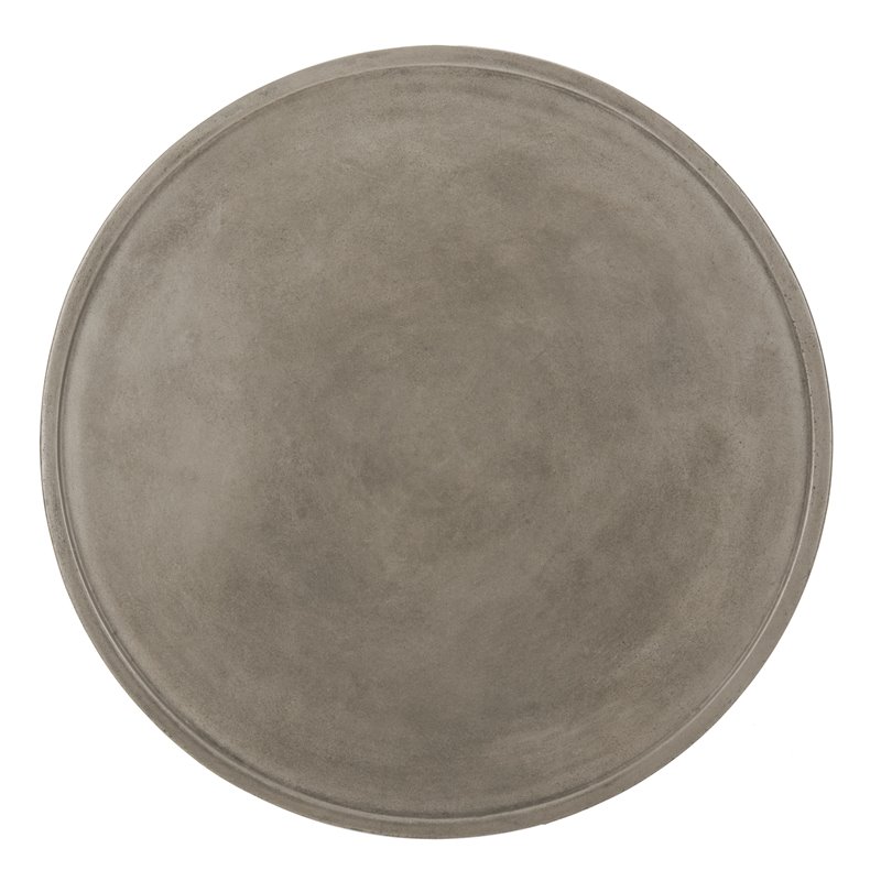 Safavieh Bryson Concrete/Wood Indoor/Outdoor Coffee Table in Dark Gray