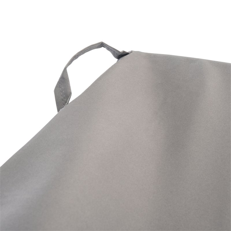 Safavieh Carson 4-Piece Polyester Fabric Outdoor Set Cover in Gray