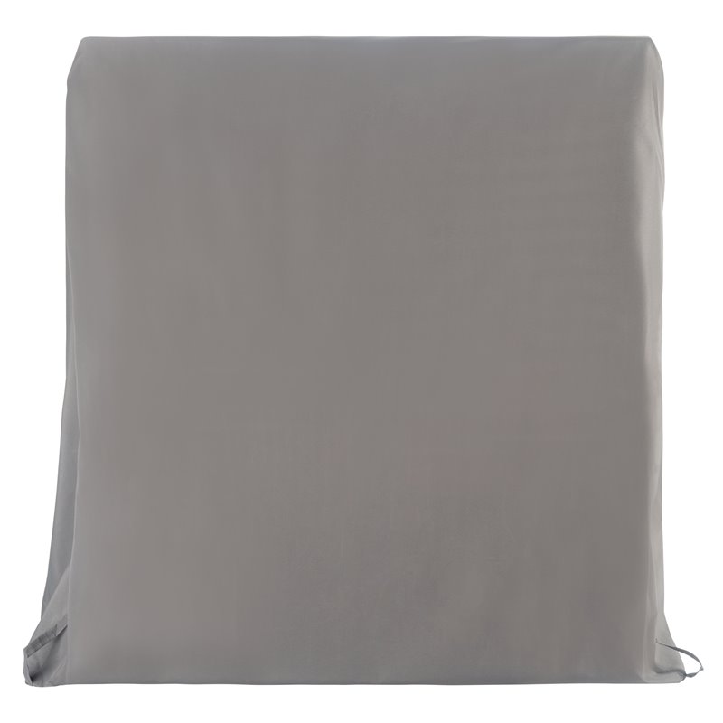 Safavieh Burbank 4-Piece Polyester Fabric Outdoor Set Cover in Gray