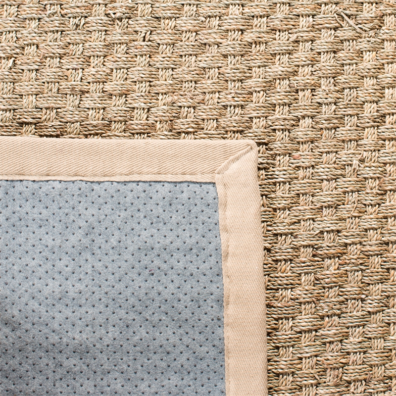 Safavieh Natural Fiber  6' X 8' Seagrass Power Loomed Rug in Natural Beige