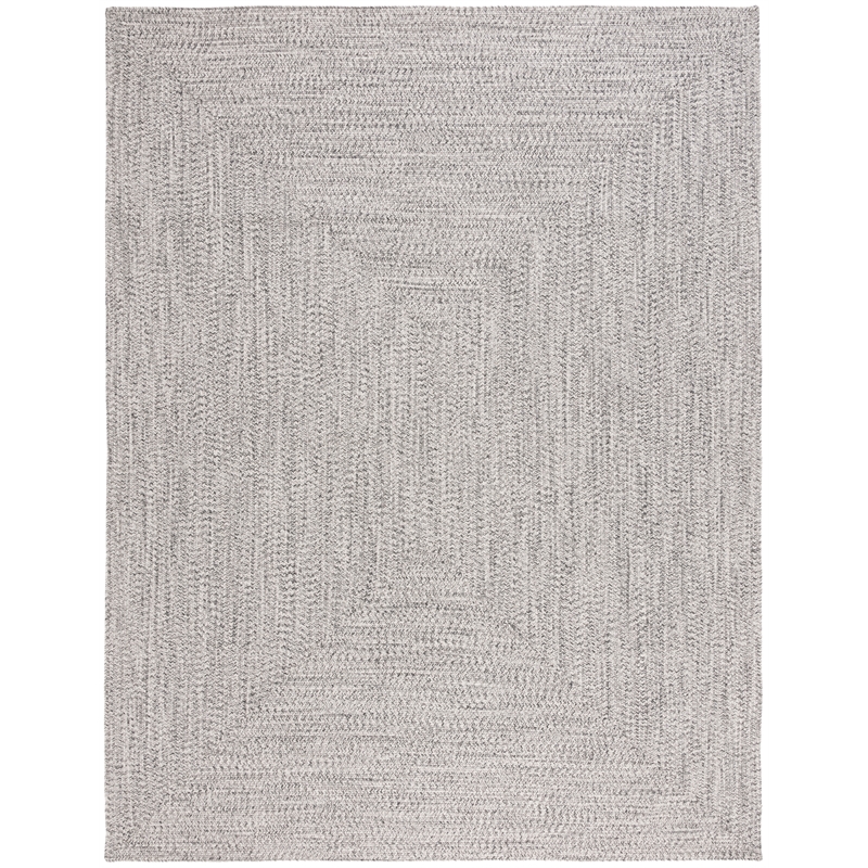 Safavieh Braided 8' X 10' Hand Woven Rug in Gray / Ivory