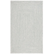 Safavieh Braided 9' X 12' Hand Woven Rug in Ivory / Green