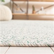 Safavieh Braided 9' X 12' Hand Woven Rug in Ivory / Green
