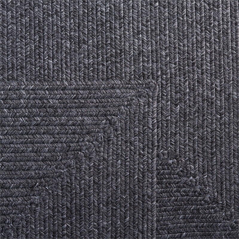 Safavieh Braided 2' X 3' Hand Woven Rug in Black / Gray