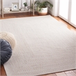 Safavieh Braided 6' X 9' Hand Woven Rug in Ivory / Light Gray