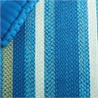Safavieh Braided 3' X 3' Round Hand Woven Rug in Aqua / Green