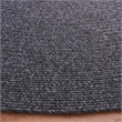Safavieh Braided 4' X 4' Round Hand Woven Rug in Black / Gray