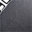 Safavieh Braided 4' X 4' Round Hand Woven Rug in Black / Gray