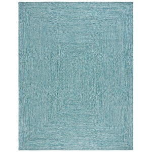 Safavieh Braided 8' X 10' Hand Woven Rug in Teal / Green