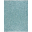 Safavieh Braided 8' X 10' Hand Woven Rug in Teal / Green