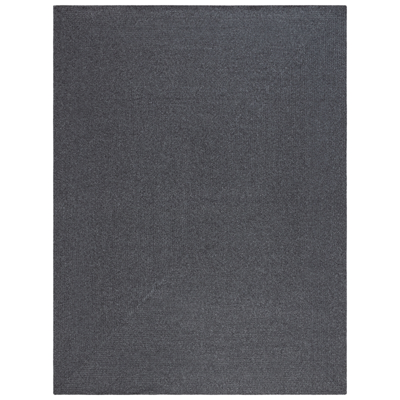 Safavieh Braided 8' X 10' Hand Woven Rug in Black / Gray